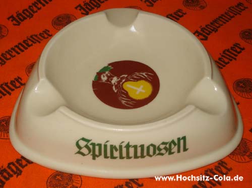 Jägermeister Zigarrenascher 50er Jahre alt Jägermeister Zigarrenascher 50er Jahre alt