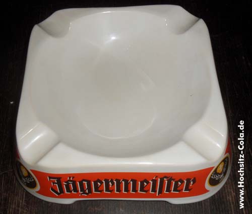 Jägermeister Stammtischaschenbecher Böckling Glas