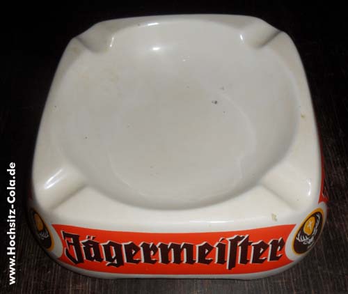 Jägermeister Stammtischaschenbecher ceramica Italy E.Piola, Carpignano Sesia