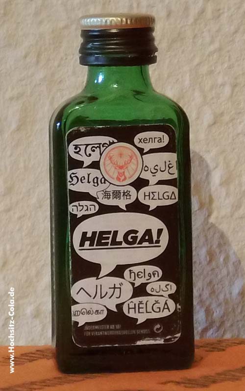 Jägermeister Helga Flasche